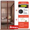 1 Set Summer Door Screen Net Anti Mosquito Insect Fly Bug Curtains Net Automatic Closing Door Screen Kitchen Curtains Magnet Net