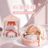 New Season Pet Bed Princess Style Pink Washable Dog Cat Basket House Removable Cushion