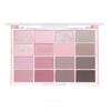 Wakemake Soft Blurring Eye Palette 14 COLOR, 10 Lazy Pink Blurring, 1 Piece