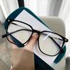 Korean Retro TR90 Big Frame Female Anti-blue Glasses Personality Online Celebrity Can Be Equipped with Myopia Frames.