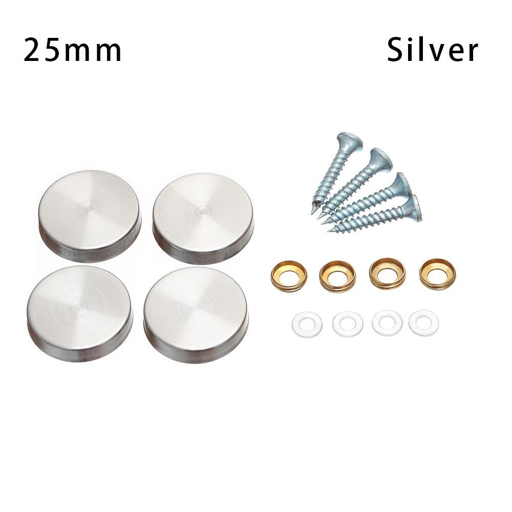 Hardware Decoration Screw Covers Mirror Fasteners Screws Decorative Cap Mirror Fixing Nails