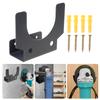 Heavy Duty Wall Mounted Angle Grinder Holders With Screws And Cord Hook For Workshop Tool Organization And Space Saving