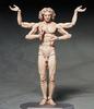 Figma Table Museum Vitruvian Human Figure Painted Movable Figure Non-scale ABS&PVC