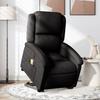 VidaXL Electric Massage Recliner, Relaxation Chair with Adjustable Backrest and Footrest, Seat of 3204202