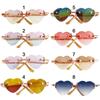 For 1/31/4 BJD Accessories Cute Heart Frame Plush Doll Eyeglasses Glasses Clothes For 10/15cm Dolls