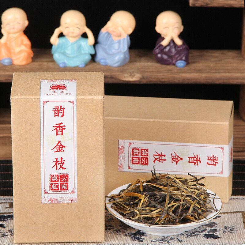 Rhyme Fragrant Golden Branch Yunnan Fengqing Dianhong Black Tea Gongfu Black Tea