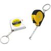 Keychain Soft Steel Ruler Metric Inch Tape Multipurpose Measure Tape
