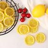 2pcs Artificial Plastic Lemon Slices 1/4 Orange Citrus Fake Fruit Slices Home Tabletop Decoration Advertising Photography Photo Props