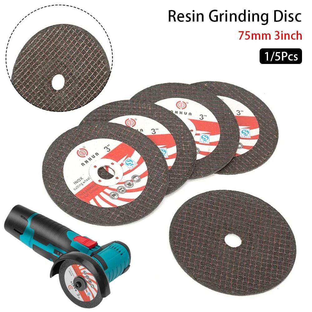 1/5Pcs Tile Marble Cutting Grinding Wheel Polishing Sheet For 12V Mini Angle Grinder