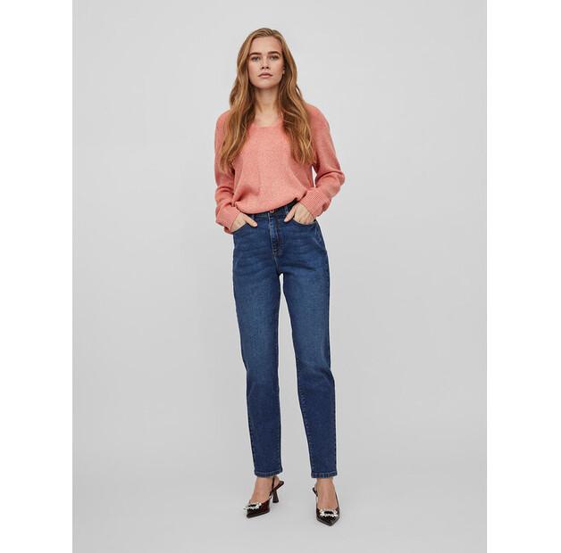 Jeans Vila Naomi 14080820 Blue Mom Fit