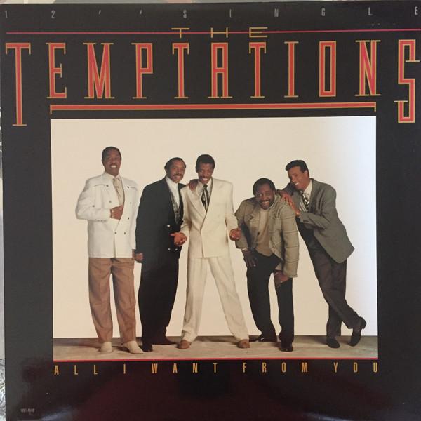 12inch Record TEMPTATIONS - All I Want From You MOT4649 Motown 1989 US Soul/Funk Used