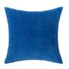 Square Cushion Case Sofa Cover Corduroy Winter Pillow Plush Velvet Home Decor