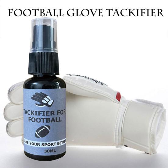 30ml Goalkeeper Glove Grip Spray Soccer Glove Grip Enhancer Tackifier Sprayer for Rugby Gloves Soccer Goalie Gloves Sticky Sprayer