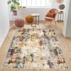 Washable Printed Carpet RVGHOME1747