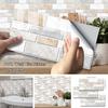 New 9 / 27pcs Marble-like PVC Wall Sticker Kitchen Bathroom Mosaic Self-adhesive Tile Sticker