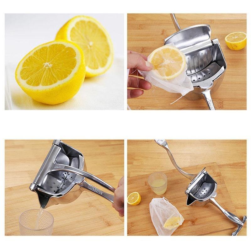 Stainless Steel New Orange Hand Manual Juicer Citrus Fruits Squeezer Kitchen Tools Lemon Juicer Orange Queezer