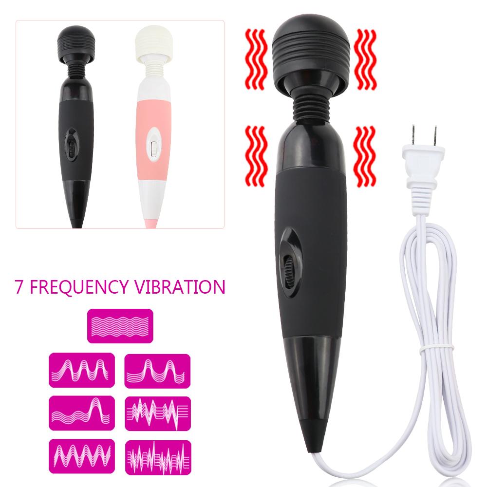 Wired Style Massage Vibrator Female G-Spot Clitoris Stimulation Masturbator Body Massager Sex Toys for Women Life Waterproof