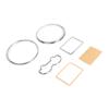Car Dashboard Ring Trim Frame Kits Center Console Dashboard Instrument Panel Gauge Decorative Ring