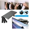 TV Storage Rack Adjustable Non-Slip Large Load TV Top Storage Rack Computer Stand Tablet Storage