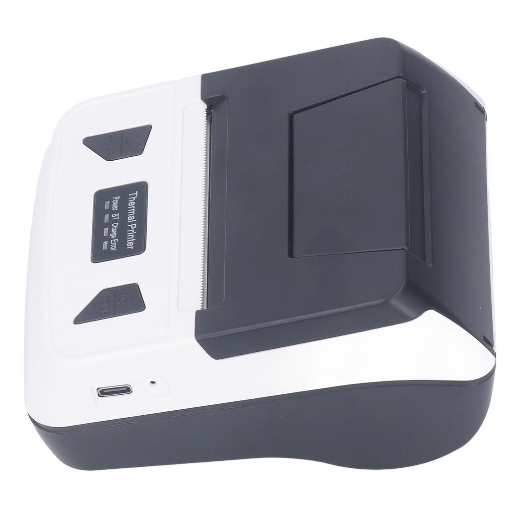 Thermal Printer Bluetooth Portable Mini Receipt Ticket Bill POS Printing Machine White 80mm for