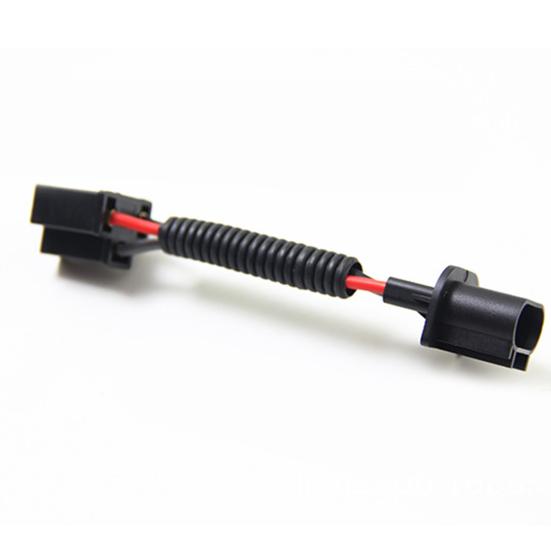 2Pcs H13 To H4 Car Headlight Conversion Connector Socket Cable Harness Adapter