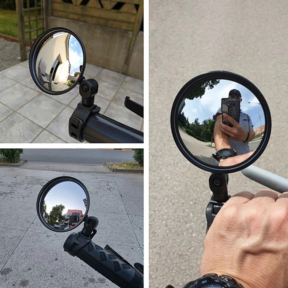 Rear View Mirrors Mirror Spoiler 360 Rotation Motorcycle Rearview Mirror Round Rear View Mirror