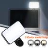 Mini Selfie Fill Light 3Modes Adjustable Video Conferencing Fill Light Rechargeable Brightness Clip On For Computer Mobile Phone