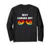 Sexy Cabana Boy Pool Party Coconut Summer Long Sleeve Men's T-Shirt