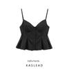 Kaslead New Arrival Women's Clothing Fashion Style Fashion Minimalist All-Match Small Pleated Poplin Tops 2178083