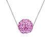 Necklace - LOVA LOLA VAN DER KEEN - Genuine Crystal - 925 Sterling Silver - 42 Cm - Women