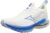 Wave Neo Wind Running 2E Shoes, Jogging, Marathon, Sports, Training, Lightweight, Men's, White/Blue, 26.0 Cm,