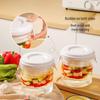 Airtight Plastic Pickle Jar - Food-Grade Kimchi & Vegetable Container