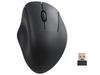 ELECOM SHELLPHA Wireless 3 Medium Quiet Multi-Touch Mouse, Buttons, Size, Antibacterial, Design, Black, M-SH10MBSKXBK