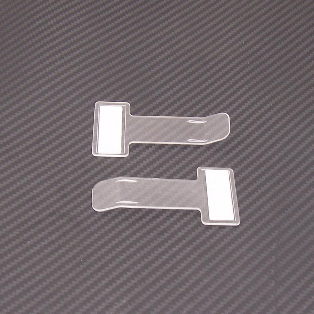 5 Pieces Transparent Car Parking Ticket Holder Clip Plastic Timing Ticket Holder Car Windshield