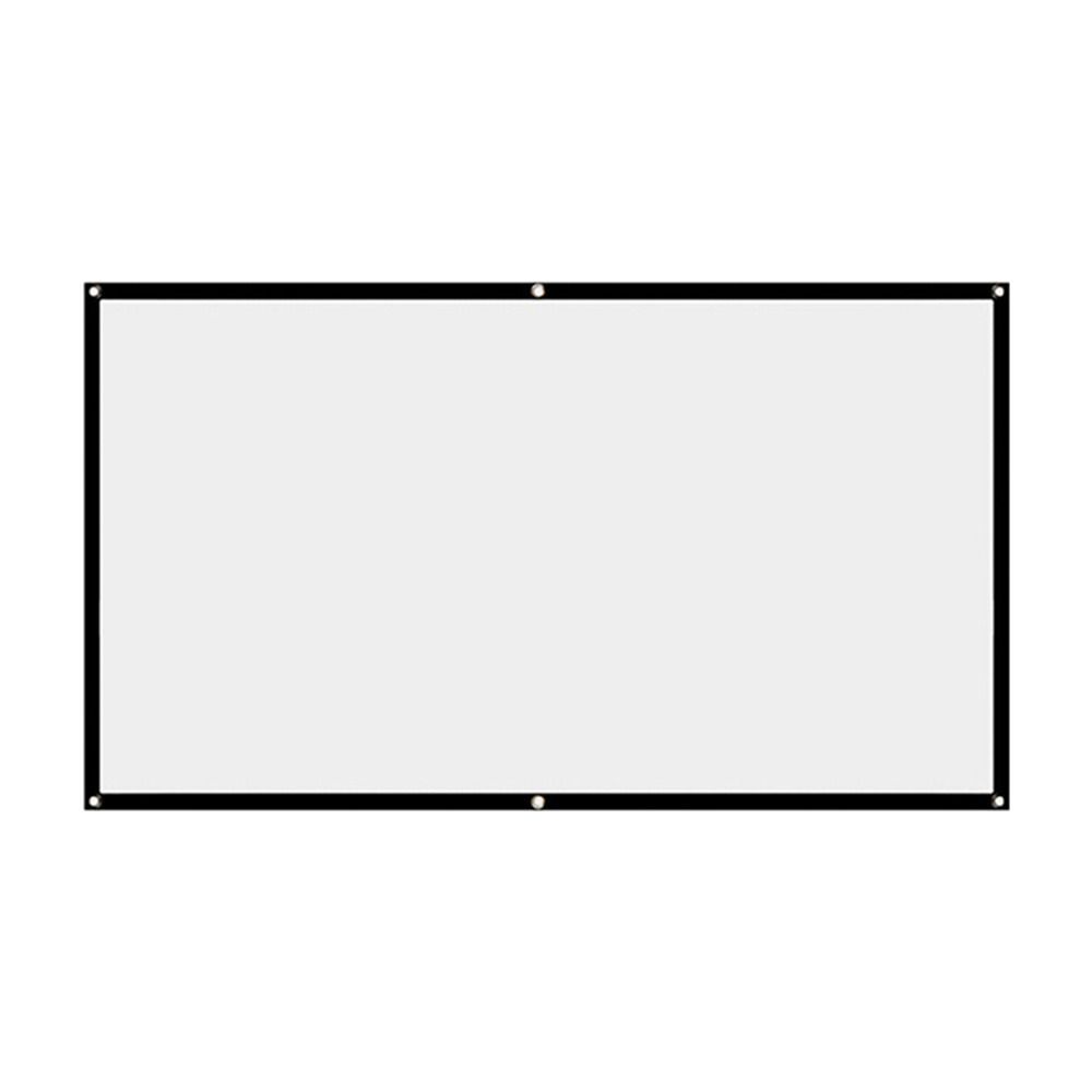 Inch Accessories Home Outdoor Simple Curtain Projection Screen Anti-light Screen Projector Curtains