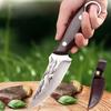 Butcher Boning Knife Slicing Meat Fruit Vegetable Portable Knife Chef Cleaver Kitchen Knife Wood Handle Hand Forge Blade Cleaver
