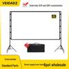 100-Inch Portable Outdoor Projector Screen with Stand