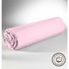 Fitted Sheet - Pale Pink - 140x190 Cm - 100% Cotton - 2 People - 25 Cm Bonnet