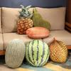 Multiple Styles Fruits Vegetables Plush Doll Strawberry Apple Pineapple Lemon Orange Plush Toys Simulation Cartoon Fruit Toy