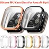 Silicone Case Glass For Amazfit Bip 6 Full TPU Screen Protector Bumper for Huawei Amazfit Bip6 Bip 6 Cover Shell Accessories