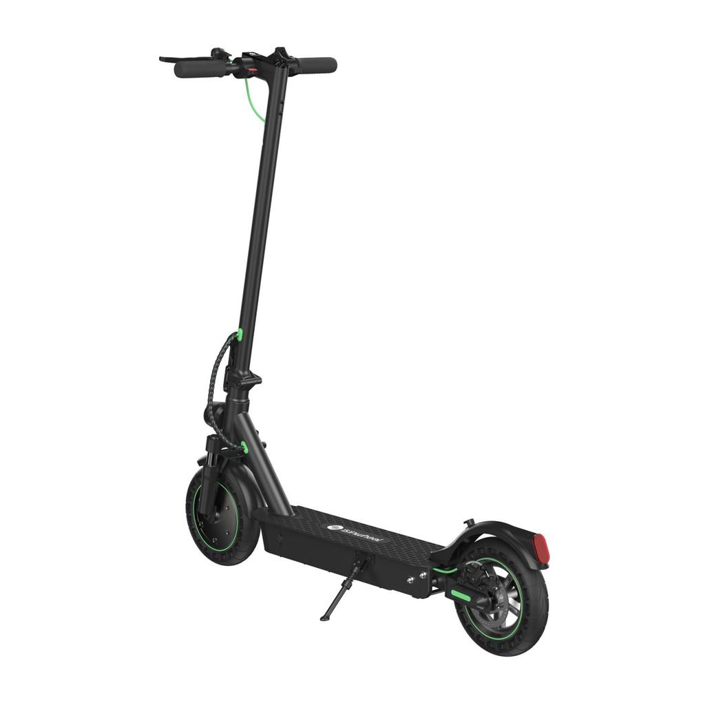 Isinwheel S9 Max Electric Scooter 500W 36V 10.4AH 10-inch Adult Folding Escooter Dual Suspension, App Control