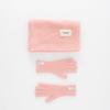 SIEOR TRIKXI Muffler Gloves Set_pink