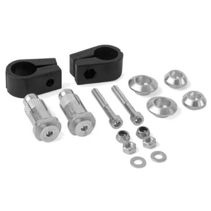 POLISPORT - Protèges Mains Intégraux Evolution Bleu Universels Guidon 22Mm 7/8"