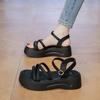 Thick-soled Heightening Sandals for Women Wearing Summer New Skirts with Beach Sandals for Women