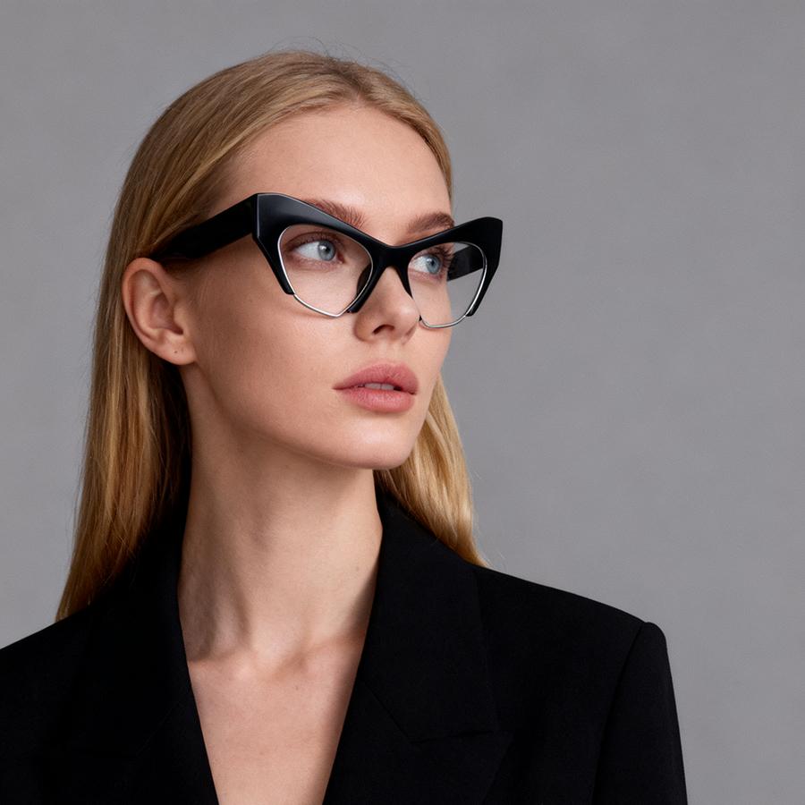 Fashion Cat Eye Women Cat Eye Anti Blue Light Reading Glasses+1.0+1.5+2.0+2.5+3.0+3.5+4.0