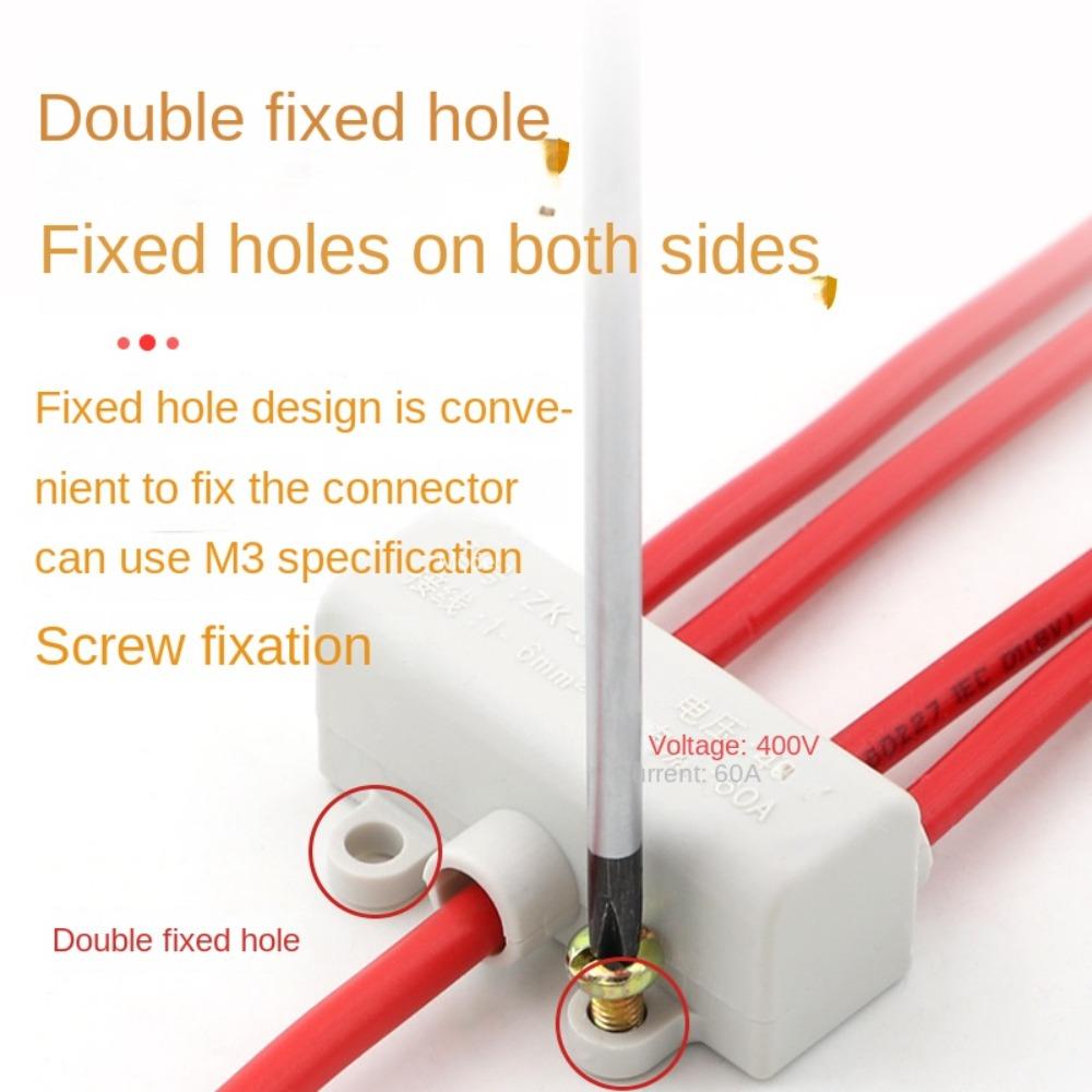 Splitter Wire Connector High Power Branch Terminal Locking Quick Crimp Terminal Block