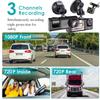 Dash Cam Camera Car HD 1080P Front and Rear Dashcam Touch Night Vision Video Recorder Vehicle CAR DVR Black Box Driver Recorder