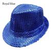 Sequins Jazz Hat Shiny Dance Performance Hat Fashion Panama Cap  Holiday