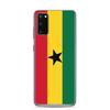 Coque Téléphone - Samsung - Galaxy S22 - Drapeau Ghana - Souple - Multicolore