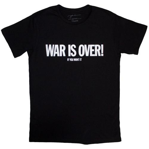 John Lennon Unisex Adult War Is Over T-Shirt